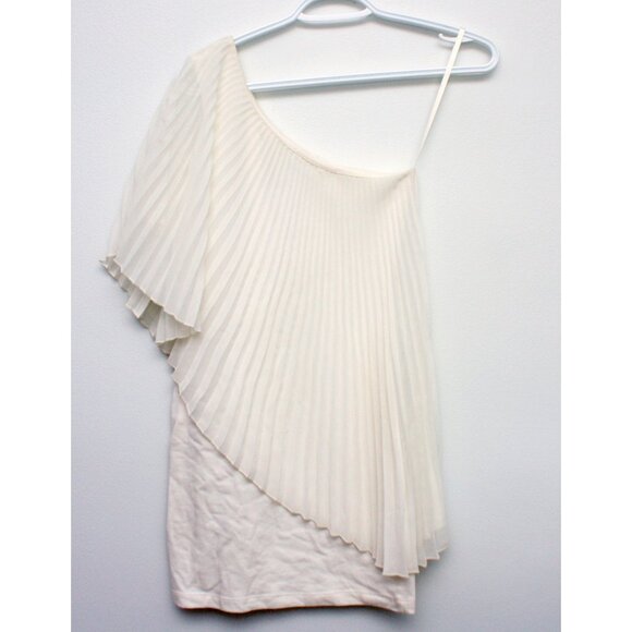 Anthropologie Staring at Stars Dress XS Cream White USA made - Picture 1 of 3